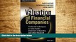 READ FREE FULL  The Valuation of Financial Companies: Tools and Techniques to Measure the Value