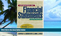 Big Deals  Analysis of Financial Statements  Free Full Read Most Wanted