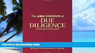 Big Deals  The AMA Handbook of Due Diligence  Best Seller Books Best Seller