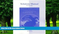 Must Have PDF  Solutions Manual to accompany Principles of Corporate Finance, 9th Edition  Free
