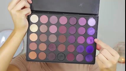Full Face Makeup Tutorial How To Slay Purple Eyeshadow