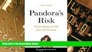 Big Deals  Pandora s Risk: Uncertainty at the Core of Finance (Columbia Business School