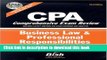 Read CPA Comprehensive Exam Review, 2002-2003: Business Law   Professional Responsibilities (31st