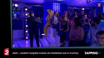 ONPC - Pokémon Go : Laurent Ruquier chasse un pikachu dans le public (Vidéo)