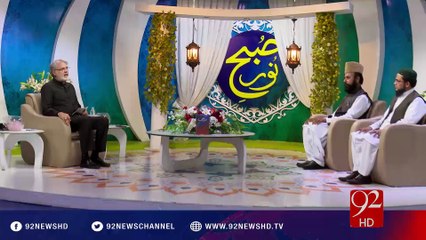 Subh E Noor - 28-08-2016 - 92NewsHD