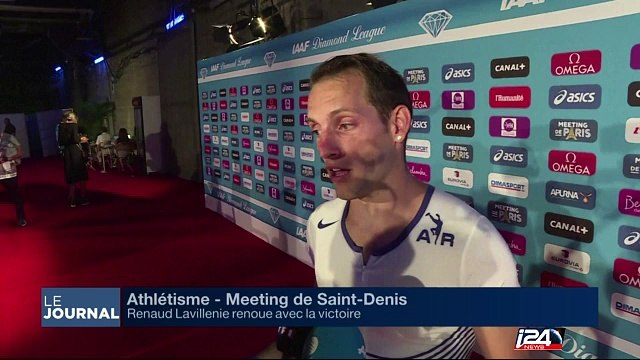 Athlétisme : Renaud Lavillenie renoue avec la victoire