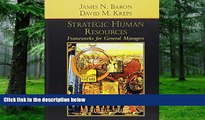 Big Deals  Strategic Human Resources: Frameworks for General Managers  Best Seller Books Most Wanted