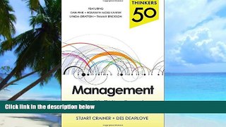 Big Deals  Thinkers 50 Management: Cutting Edge Thinking to Engage and Motivate Your Employees for