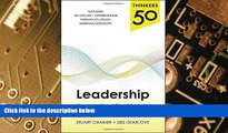 Big Deals  Thinkers 50 Leadership: Organizational Success through Leadership  Best Seller Books
