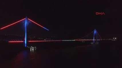 Yavuz Sultan Selim Köprüsü Geceleri Bir Başka Güzel