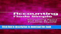 Read Accounting Made Simple: Accounting Basics and Step-By-Step Financial Reports (Accounting