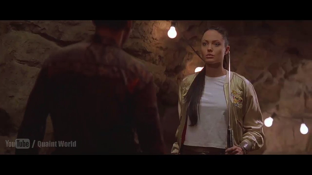 Angelina Jolie Funny Fight Scene | Lara Croft Tomb Raider: The Cradle of Life (2003)