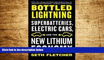 Must Have  Bottled Lightning: Superbatteries, Electric Cars, and the New Lithium Economy  READ