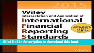 Read Wiley IFRS 2015: Interpretation and Application of International Financial Reporting