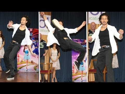 Tiger Shroff's STUNTS In Real Life During A Flying Jatt Promotions