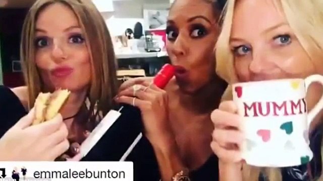 Geri Horner, Emma Bunton and Mel B prove wild girls' nights aren't what they used to be