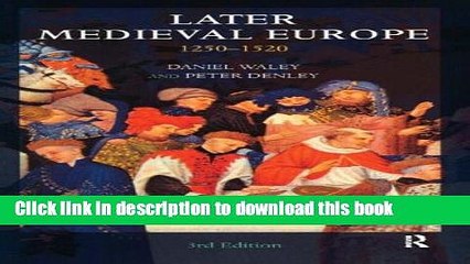 Read Later Medieval Europe: 1250-1520  Ebook Free