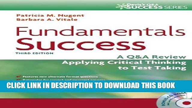 [PDF] Fundamentals Success: A Q A Review Applying Critical Thinking to Test Taking (Davis s Q A