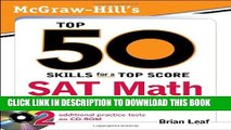 Collection Book McGraw-Hill s Top 50 Skills for a Top Score: SAT Math