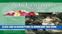 New Book Advanced Placement Classroom: A Midsummer Night s Dream (Teaching Success Guides for the