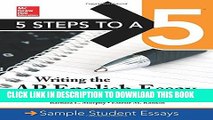 Collection Book 5 Steps to a 5: Writing the AP English Essay 2016 (5 Steps to a 5 on the Advanced