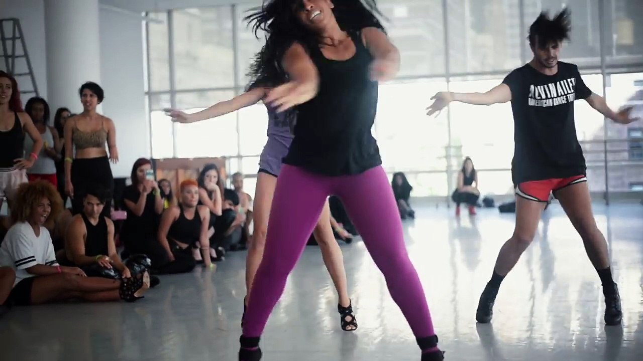 AISHA FRANCIS HEELS CHOREOGRAPHY. 'NOBODY' NE-YO. HEELS INTENSIVE NYC. ALVIN AILEY.