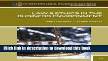 Read Law and Ethics in the Business Environment (South-Western Legal Studies in Business
