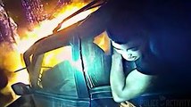Bodycam Shows Cop Save Man Trapped in Burning Car