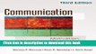 Read Communication: Motivation, Knowledge, Skills / 3rd Edition  Ebook Free