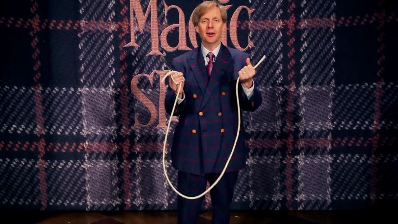 Tour de magie avec une corde