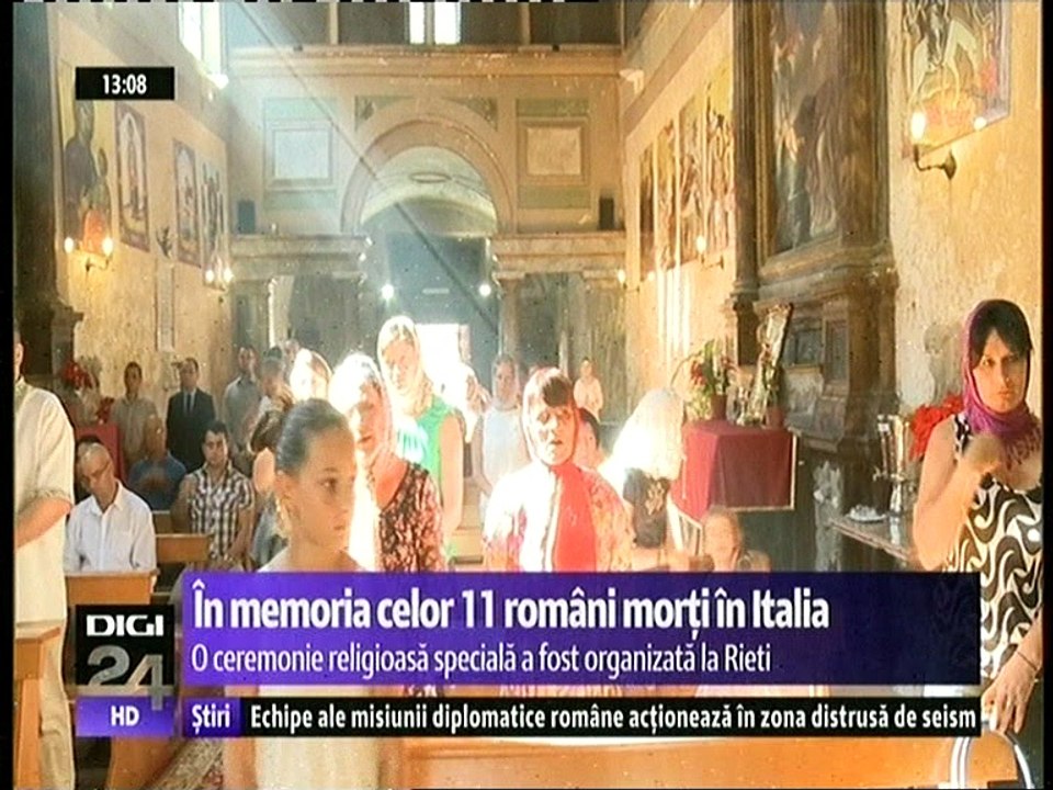 Cutremurul din Italia - A patra zi dupa Soc 28.August.2016