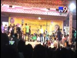 Gujarati singer Kirtidan Gadhvi escapes unhurt after stage collapses in Ahmedabad - Tv9 Gujarati