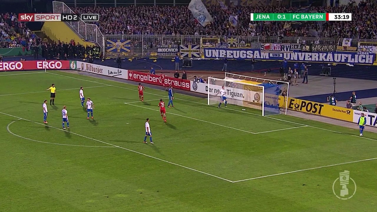 Robert Lewandowski 2:0 Carl Zeiss Jena | Goal HD 1080p!