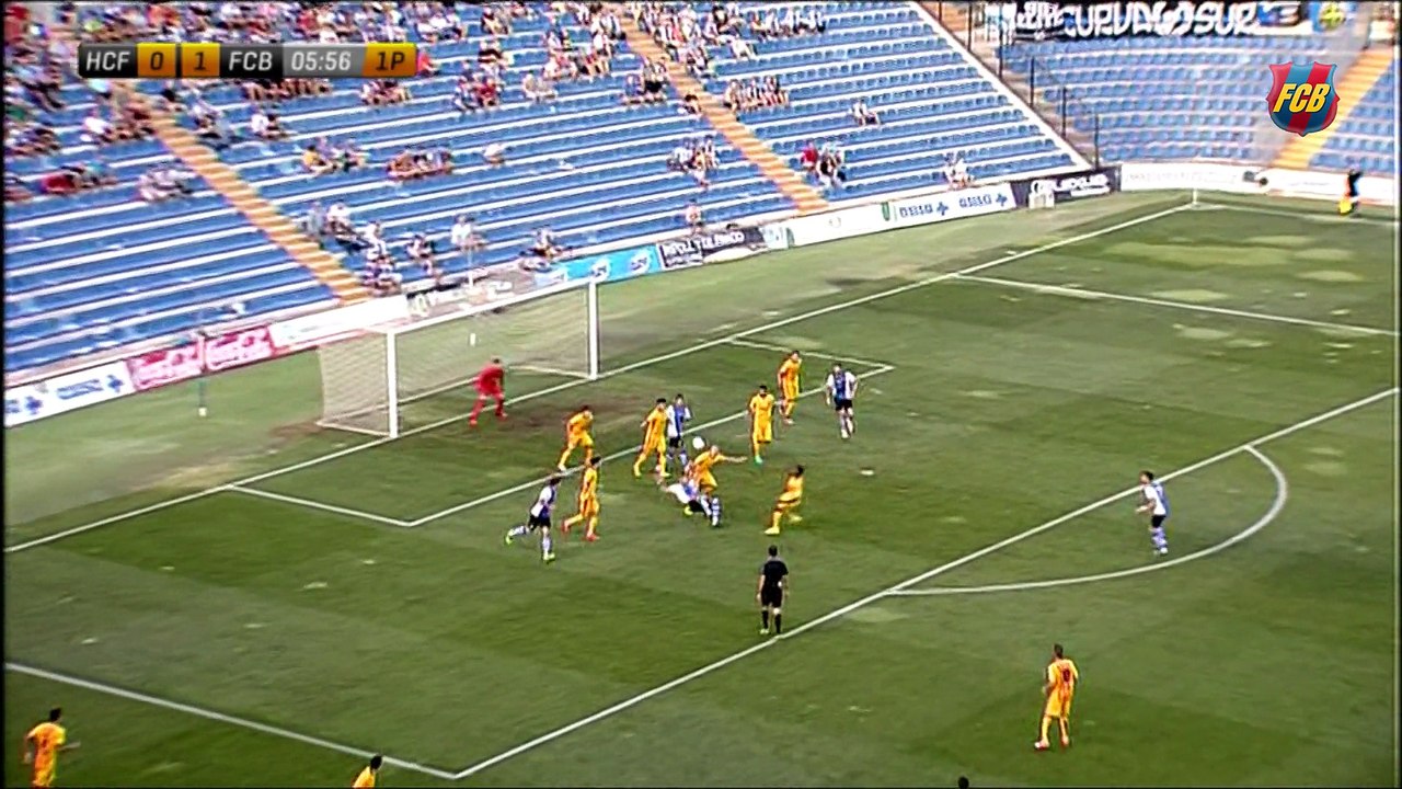 [HIGHLIGHTS] FUTBOL (2aB): Hèrcules-FC Barcelona B: (1-3)