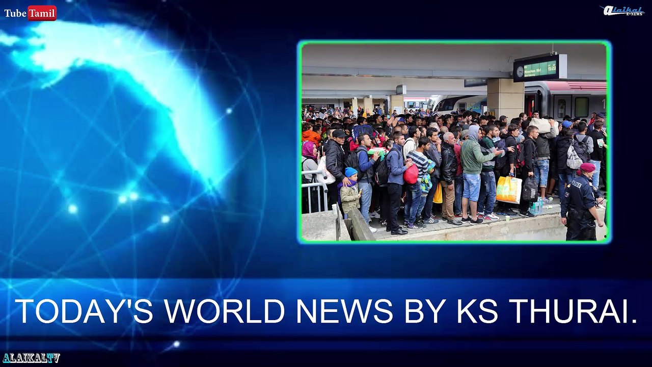 Today's World News. 28.08.16 - By. K.S.Thurai