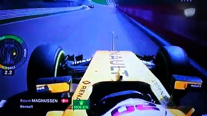 Kevin Magnussen Huge Crash Spa 2016