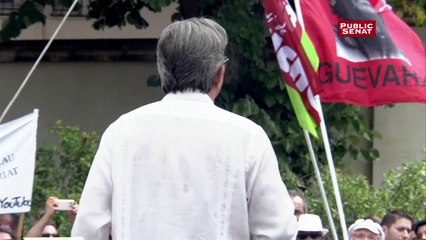 Mélenchon : "Si Hollande ou Valls gagne [la primaire], jamais nous ne ferons campagne pour eux"