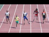 Men's 100m T42 | heat 2 |  2015 IPC Athletics World Championships Doha