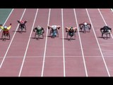 Men's 100m T54 | heat 3 |  2015 IPC Athletics World Championships Doha