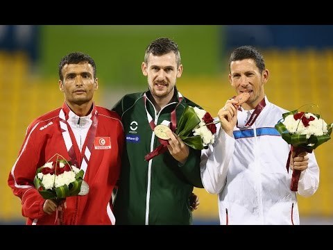 Men's 800m T38 | Victory Ceremony | 2015 IPC Athletics World Championships Doha