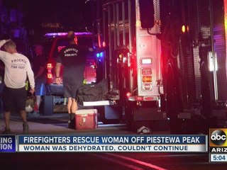 Woman who attempted to hike Piestewa twice in a day was rescued for dehydration Saturday