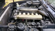 Flush gasoil : nettoyage interne d'un moteur au gasoil. BMW 525 TDS E34