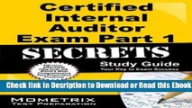 Certified Internal Auditor Exam Part 1 Secrets Study Guide: CIA Test Review for the Certified