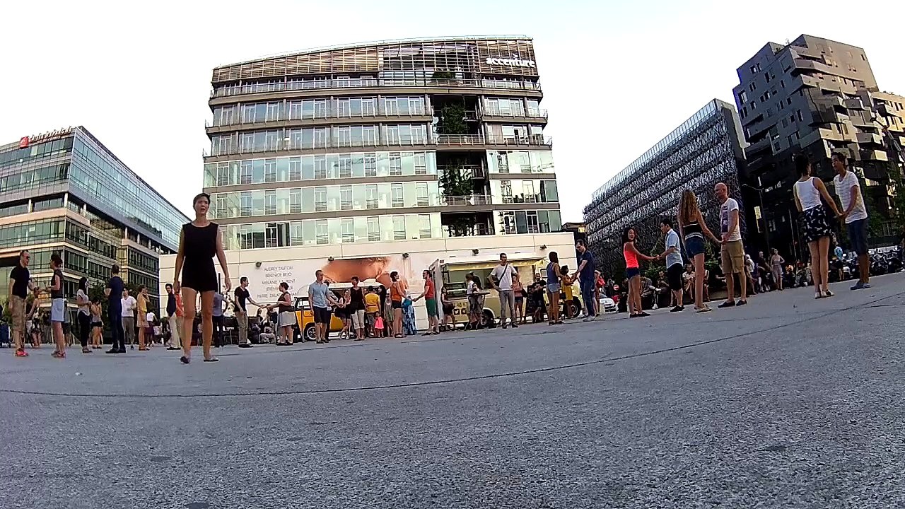 Paris répétition flashmob west coast swing 2016