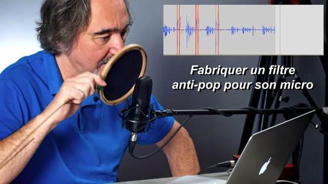 Astuce 13 - Comment fabriquer un filtre anti-pop pour son icro
