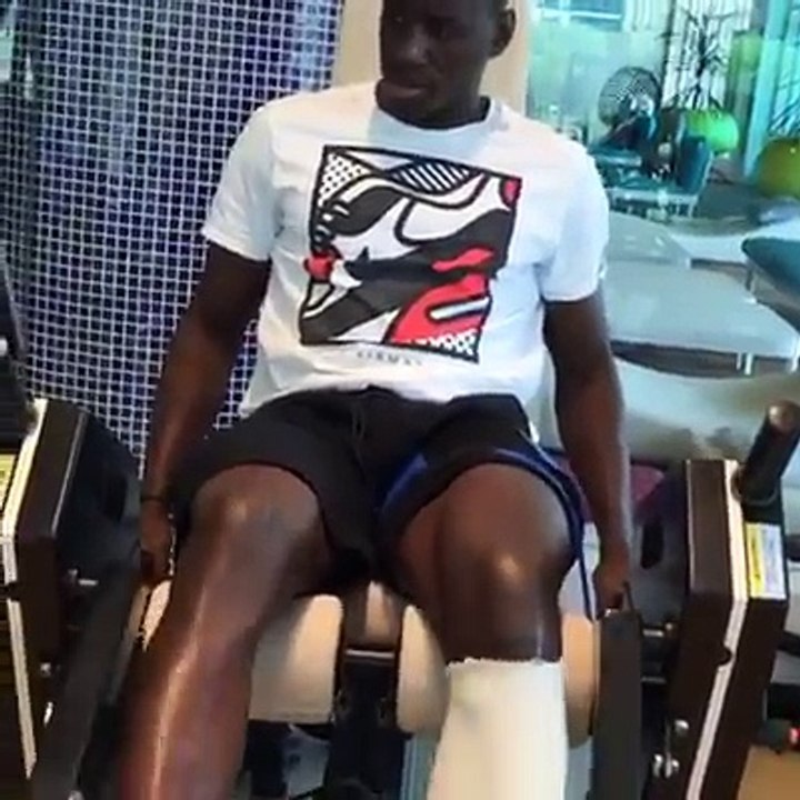 Demba Ba rééducation