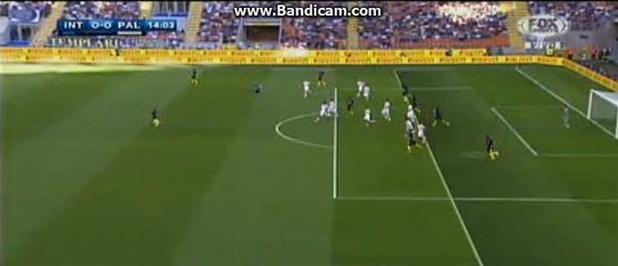 Miranda misses great chance to score | Inter - Udinese 28 06 2016