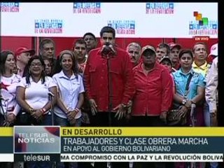 Pdte. Maduro ofrece mensaje a los trabajadores venezolanos