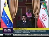 Maduro busca compartir experiencias de soberanía con Irán