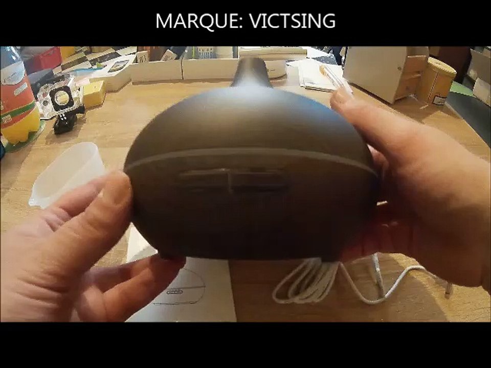 Humidificateur diffuseur d'huiles essentielles (aromathérapie)